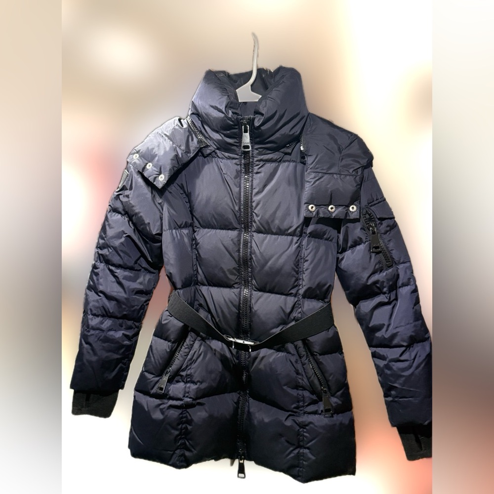 SAM. Girls’ Matte SoHo Mid Length Coat
